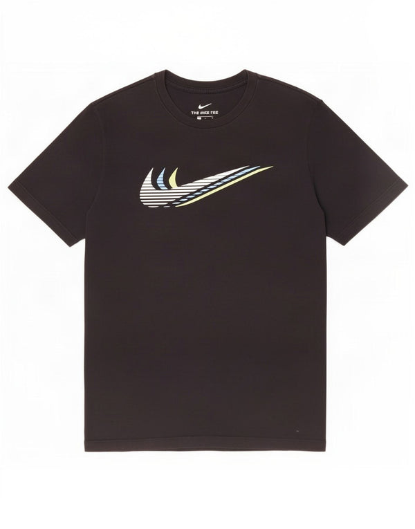 Nike Herren-T-Shirt mit Grafik, mittelgroß, Schwarz