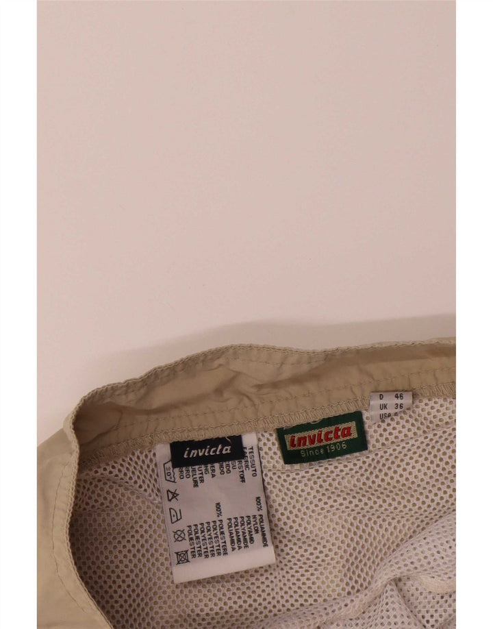 Invicta Herren Badeshorts UK 36 Small Beige Colourblock Polyamid