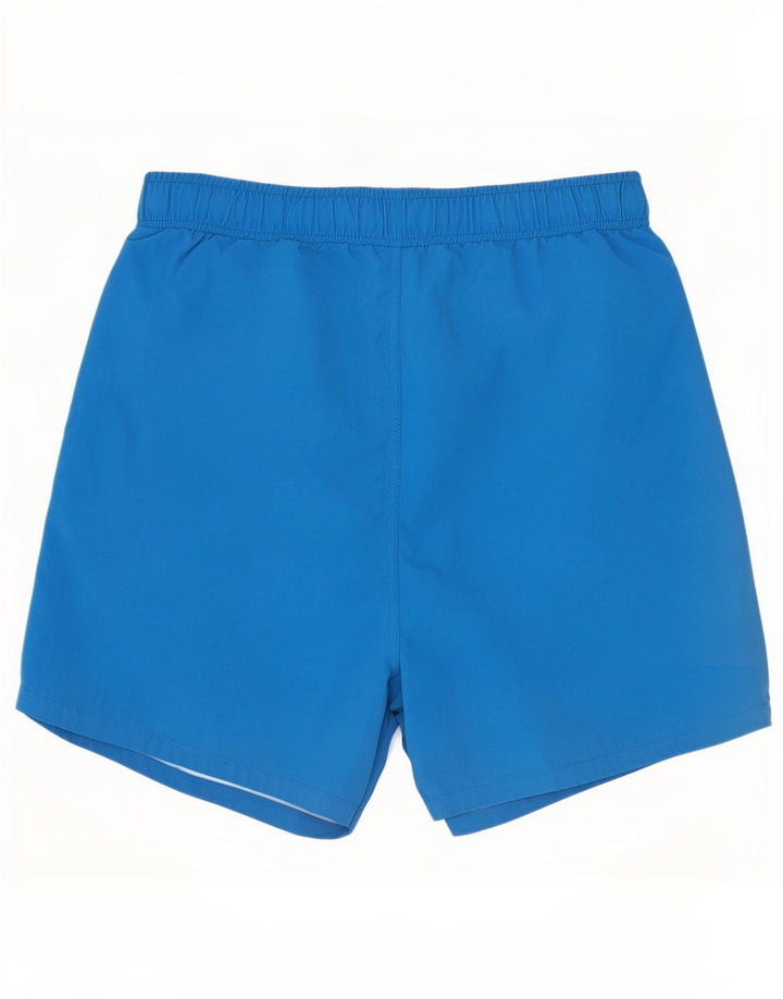 Ellesse Herren-Badeshorts mit Grafik, klein, aus blauem Nylon