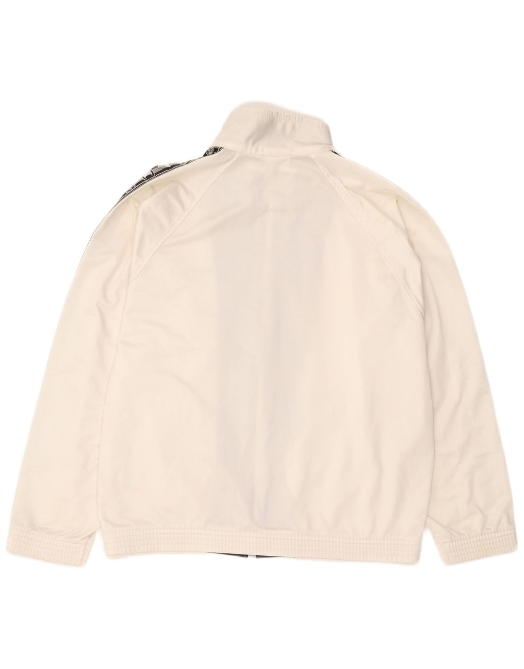 Champion Herren-Trainingsanzugoberteil mit Grafik, Mittelweiß gestreift