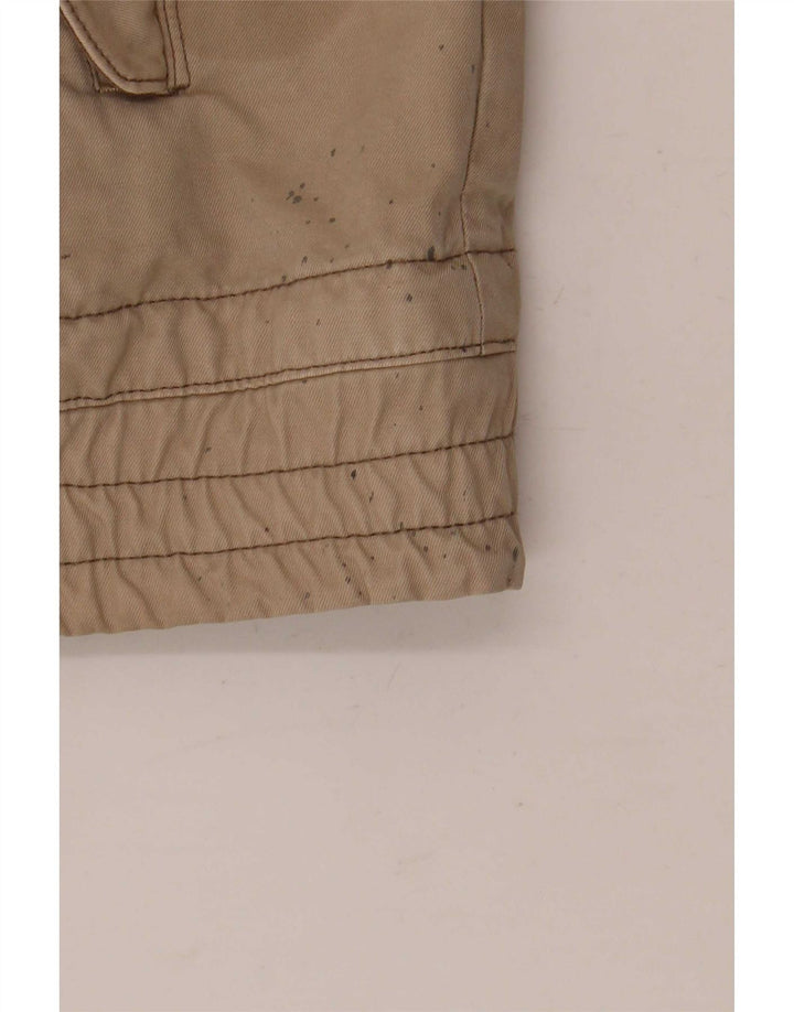 G-Star Herren Bomberjacke UK 40 Large Beige Baumwolle