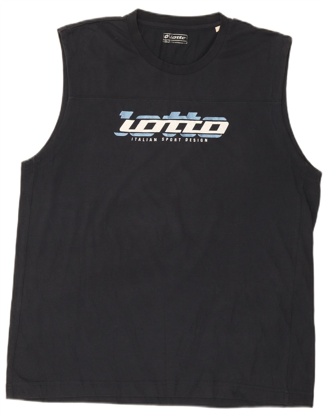 Lotto Herren Grafik-Weste Top 2XL Marineblau