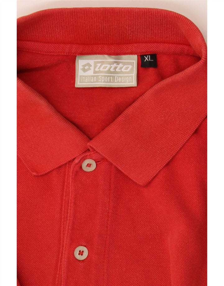 Kappa Herren Poloshirt XL Rot