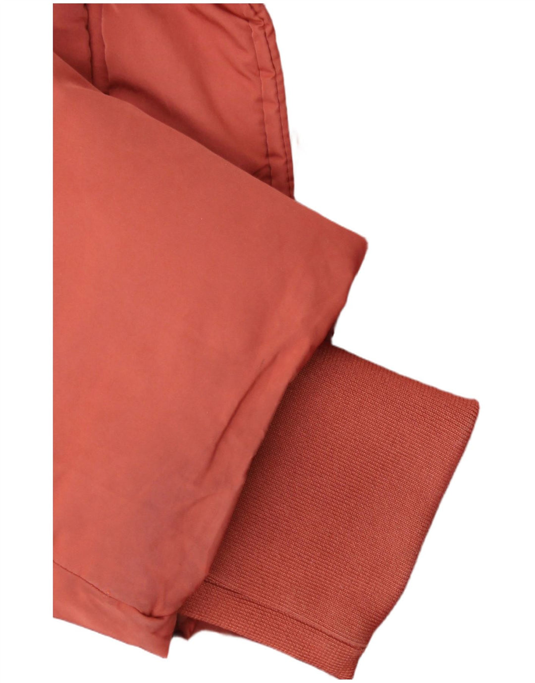 Topshop Damen Übergroße wattierte Jacke UK 10 Small Orange Polyester