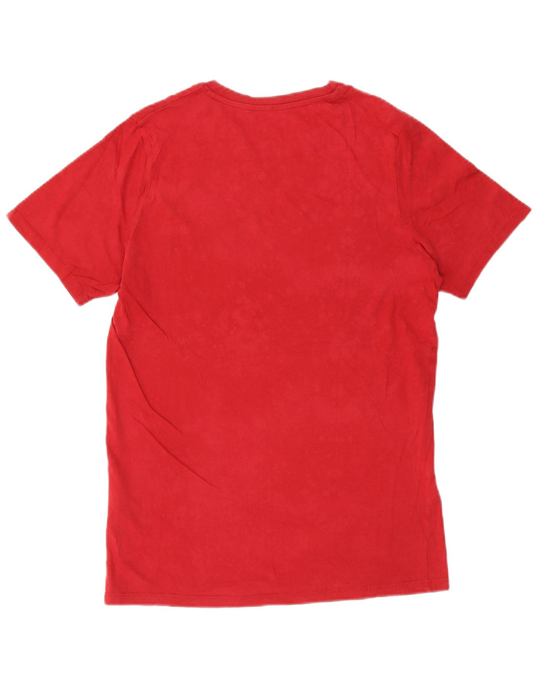 Jack & Jones Slim Fit T-Shirt-Oberteil für Herren aus mittelroter Baumwolle