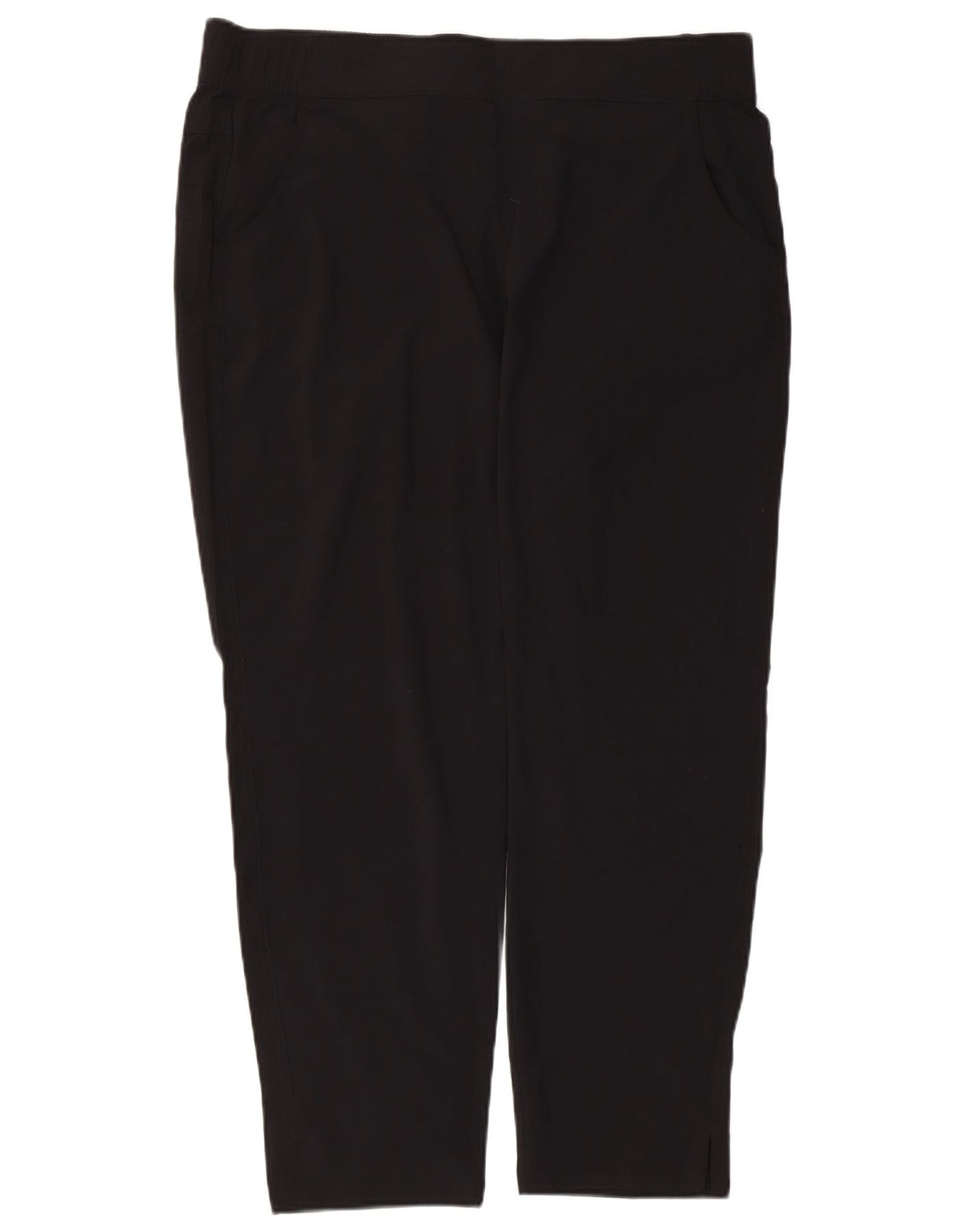 Eddie Bauer Gerade Damen-Freizeithose, Größe L, W36, L27, Schwarz, Polyester
