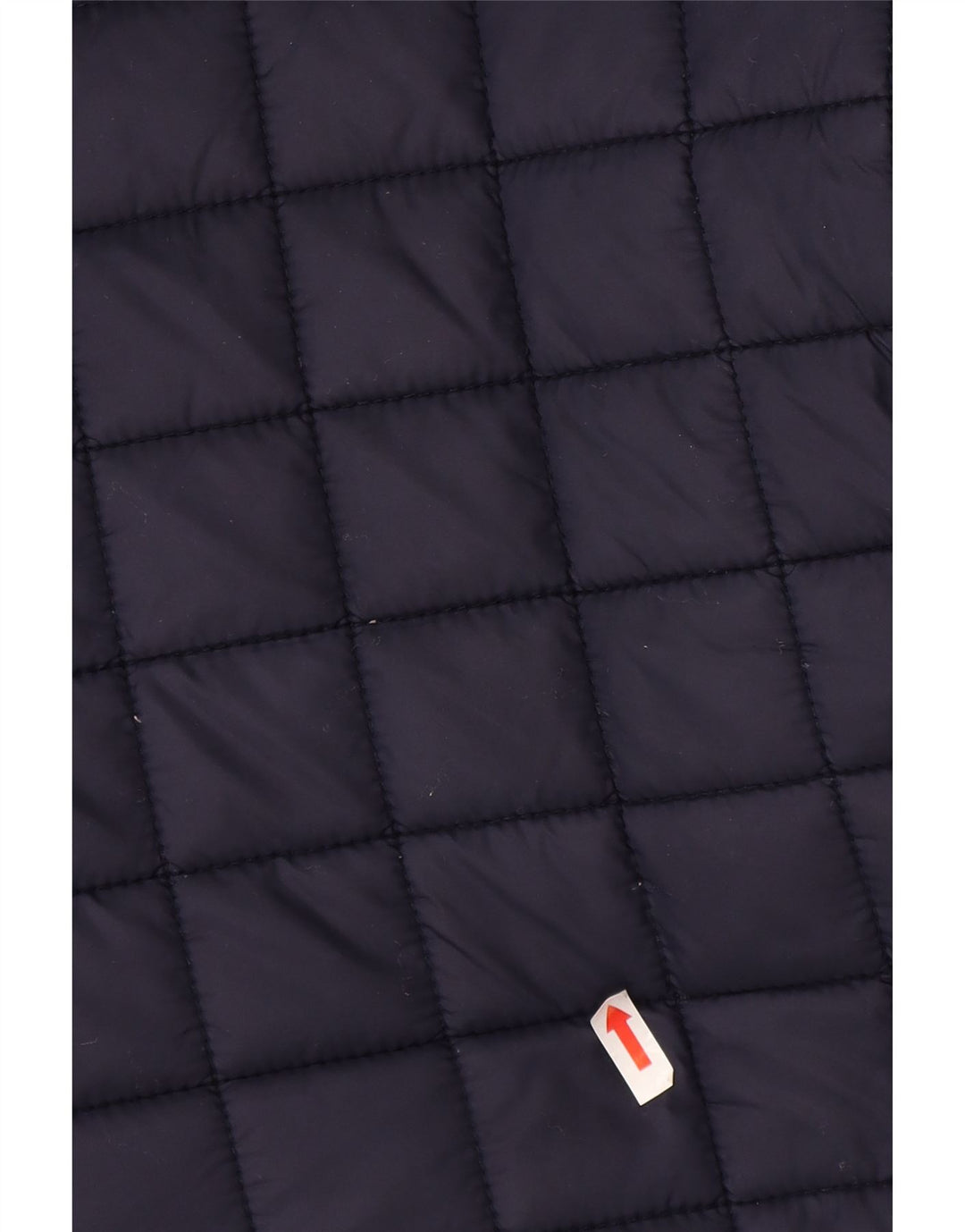 Superdry Wattierte Jacke mit Kapuze für Damen, UK 14, Größe L, marineblaues Nylon