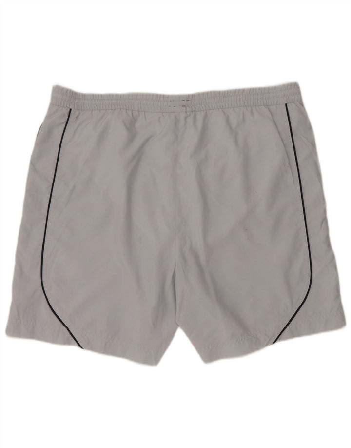LOTTO Herren-Sportshorts, groß, graues Polyester