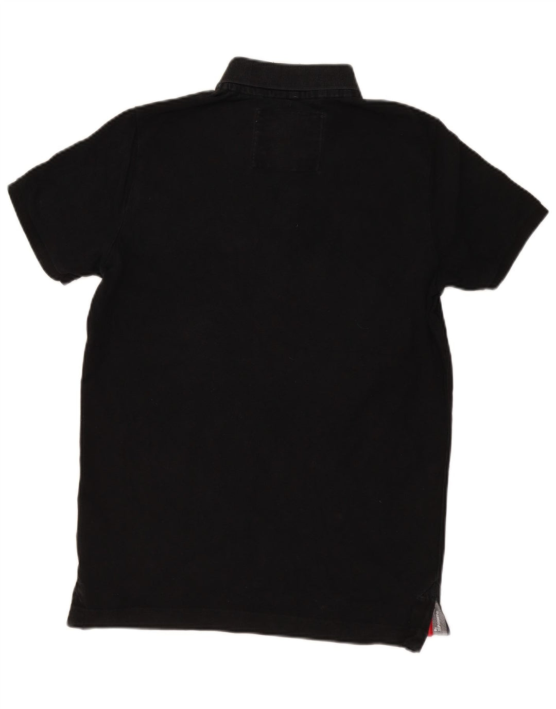 Superdry Herren-Poloshirt XL aus schwarzer Baumwolle