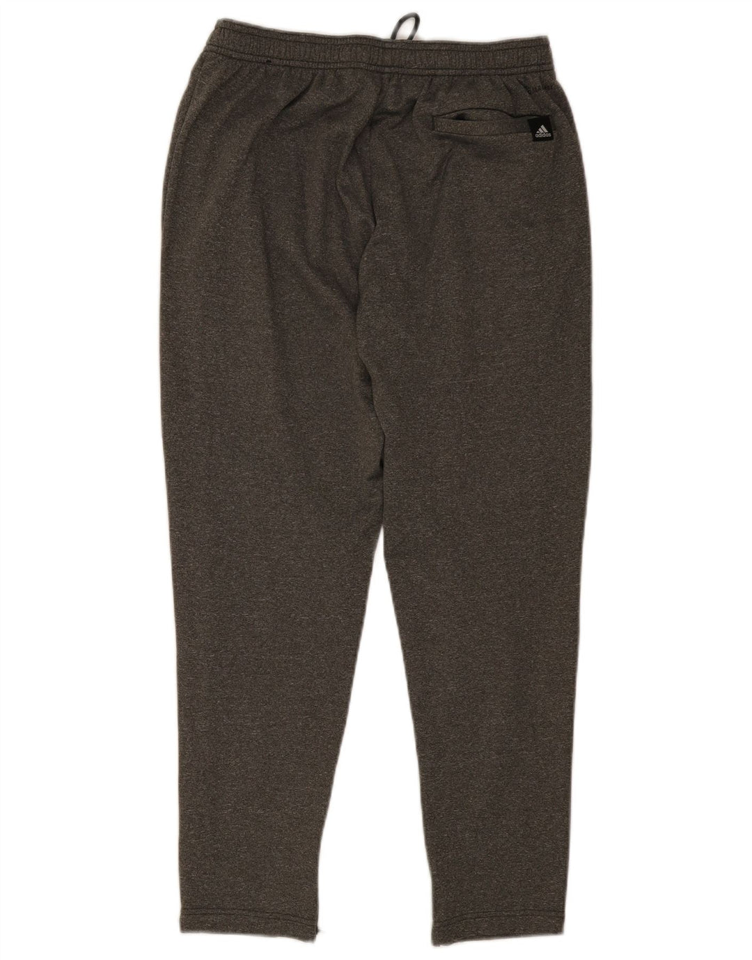 Adidas Herren-Trainingshose aus mittelgrauem Polyester