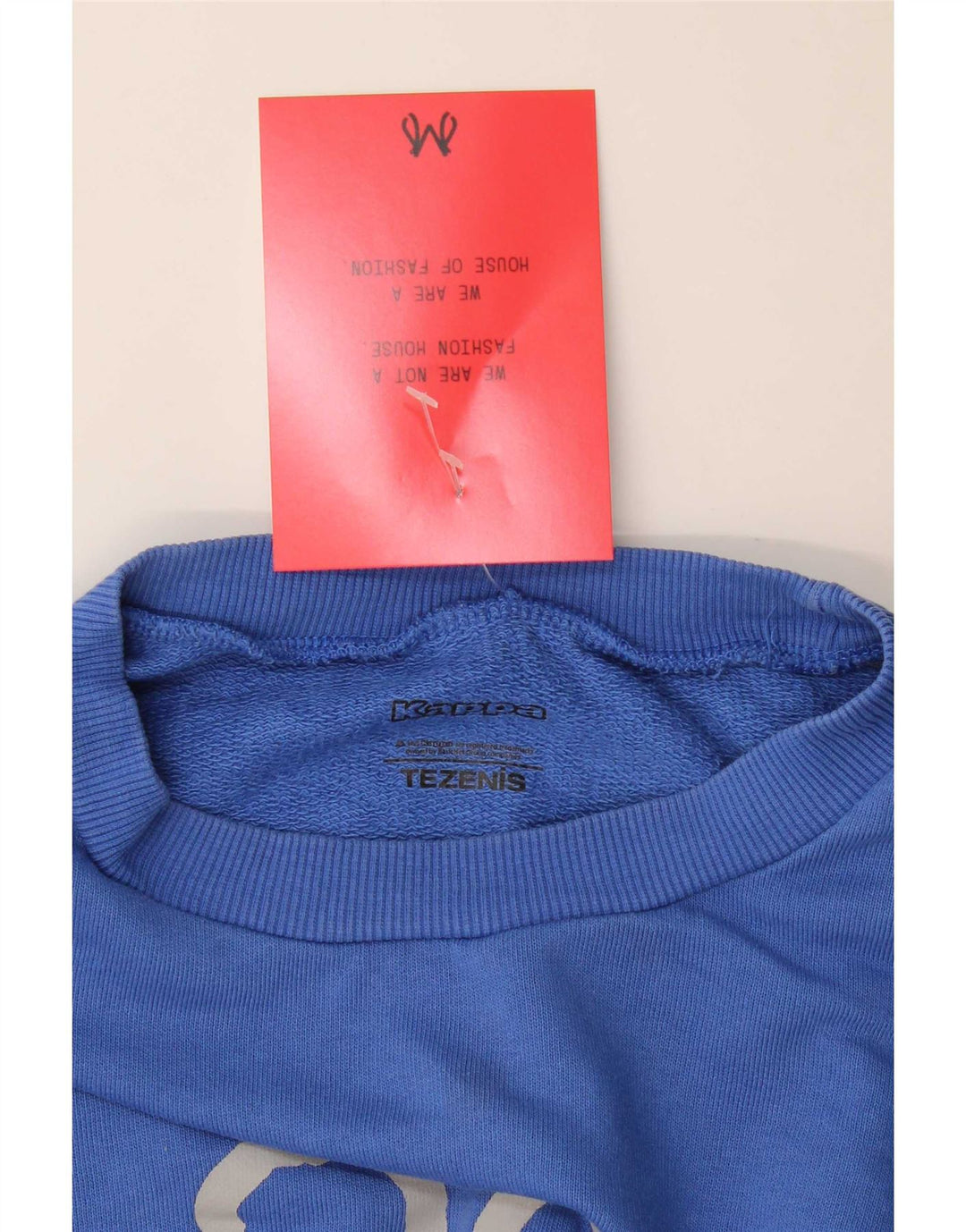 Kappa Womens Graphic Oversized Sweatshirt Pullover UK 12 Mittelblau