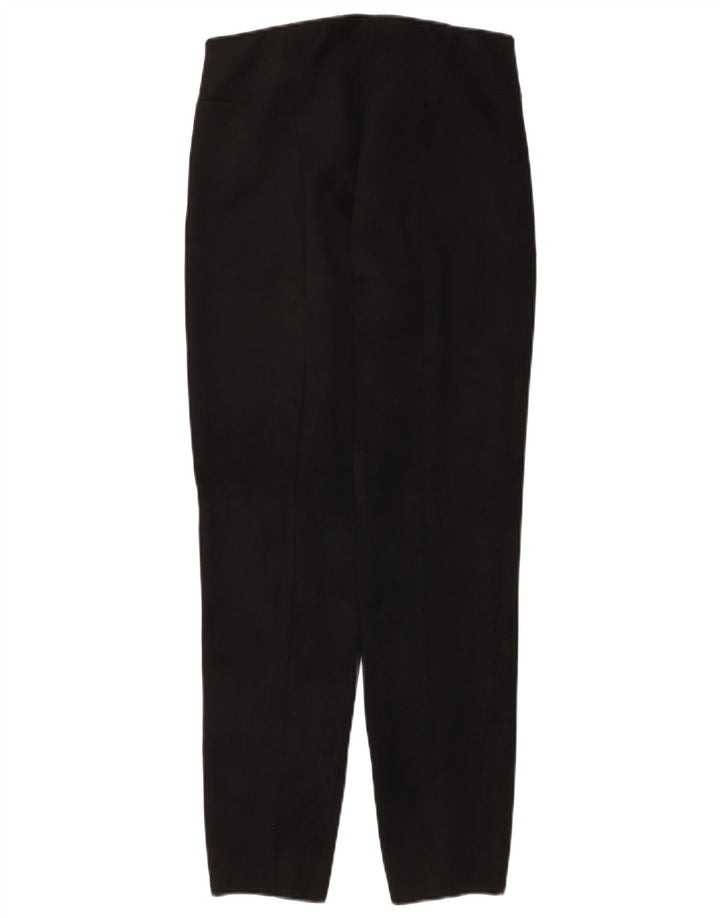 Schmale Freizeithose für Damen von Zara, Größe L, W30, L27, Schwarz, Polyester