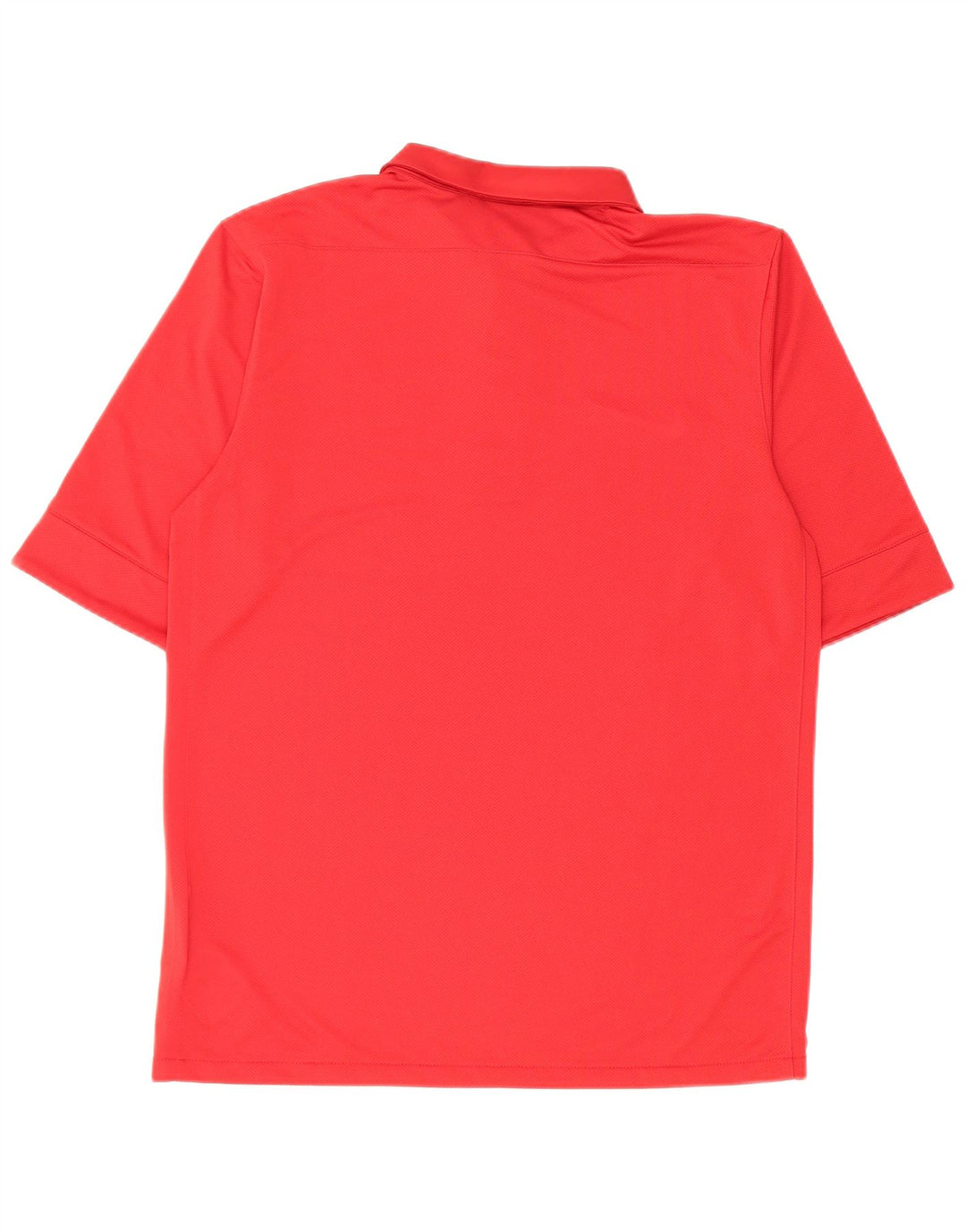 Nike Herren Dri Fit Poloshirt Mittelrotes Polyester