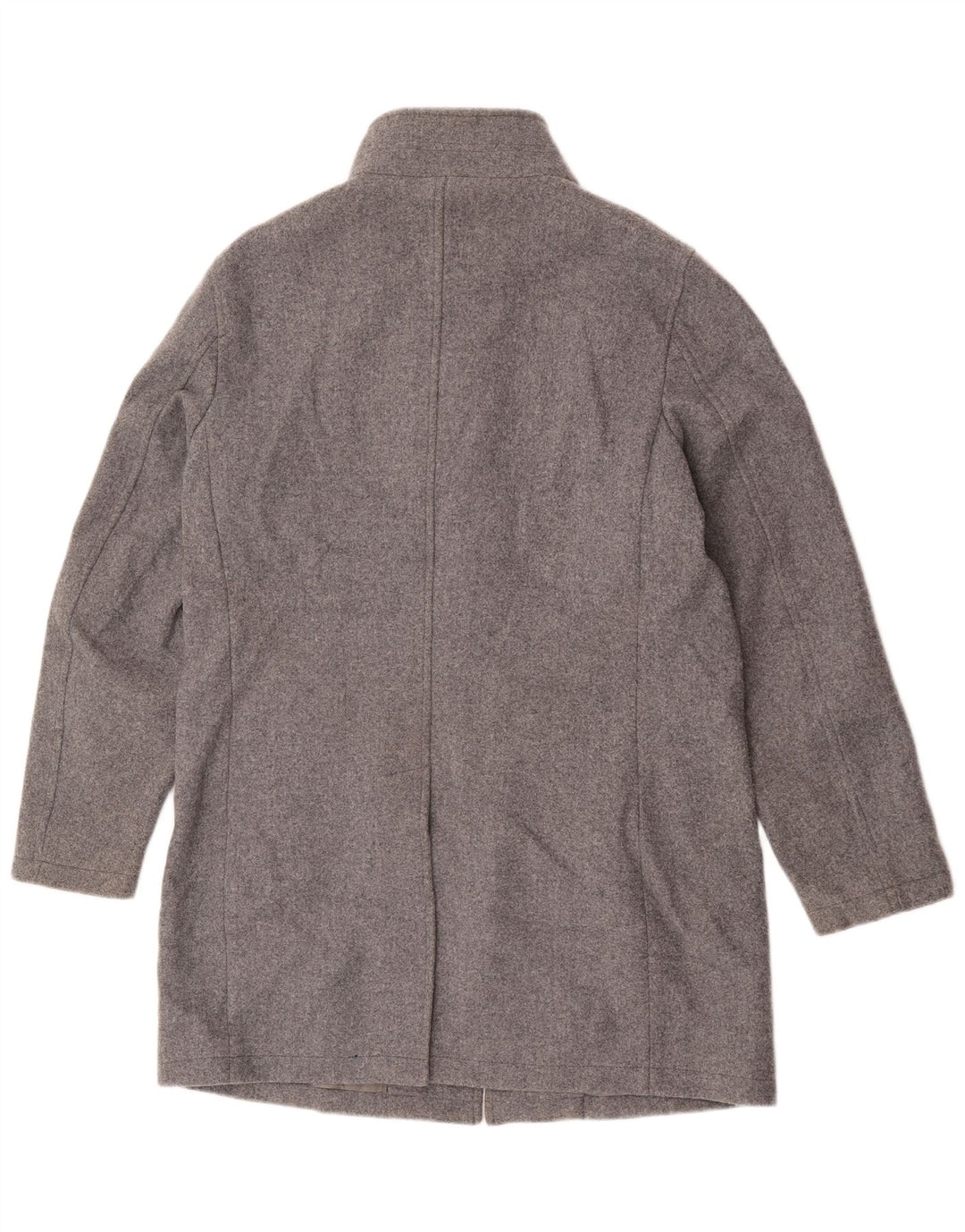Marks & Spencer Herrenmantel UK 40 Large Grau Polyester
