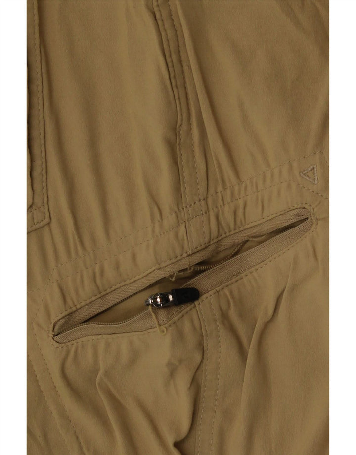 Eddie Bauer Herren Cargo-Shorts W32 Large Khaki Nylon