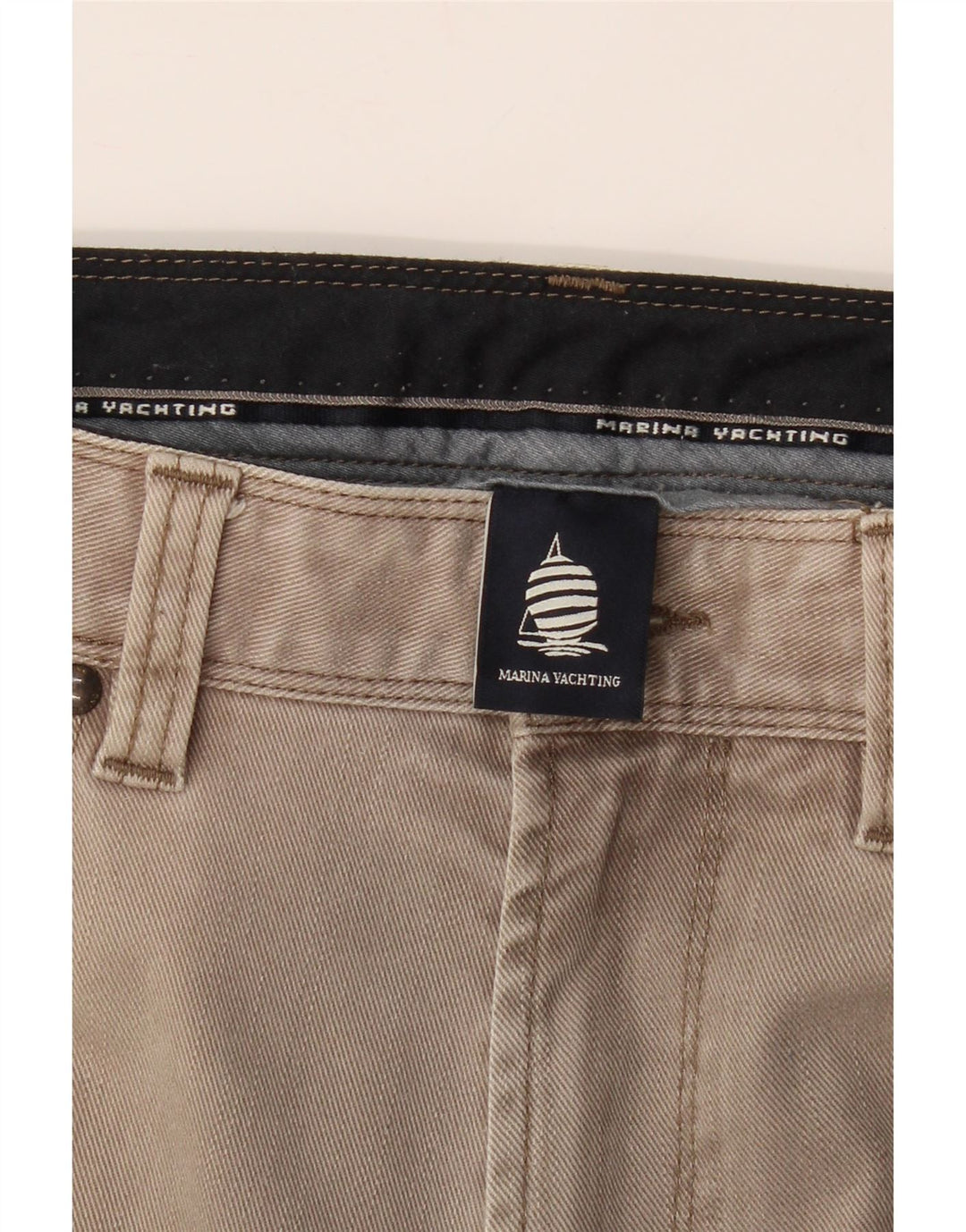 MARINA YACHTING Mens Capri Jeans W34 L26  Grey Cotton Vintage Marina Yachting and Second-Hand Marina Yachting from Messina Hembry 