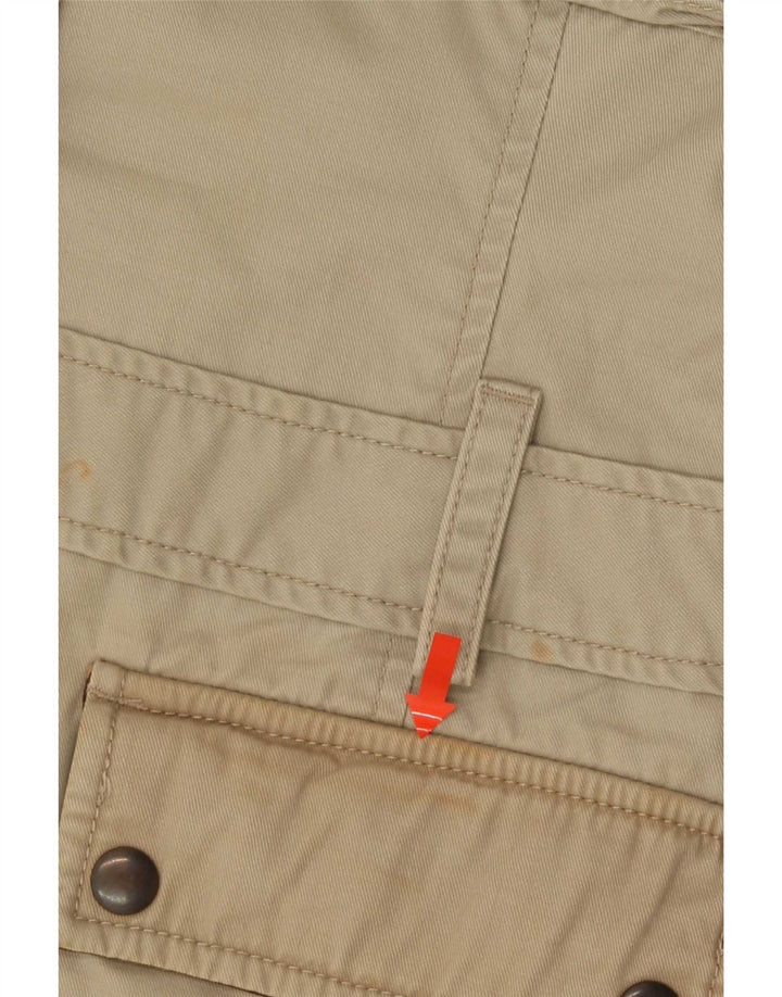Lee Womens Utility Jacke UK 14 Mittelbeige Baumwolle