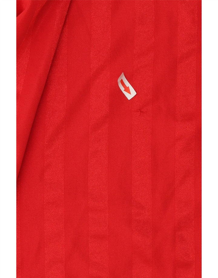 KAPPA Herren-T-Shirt mit Grafik, Größe S, Rot, Farbblock