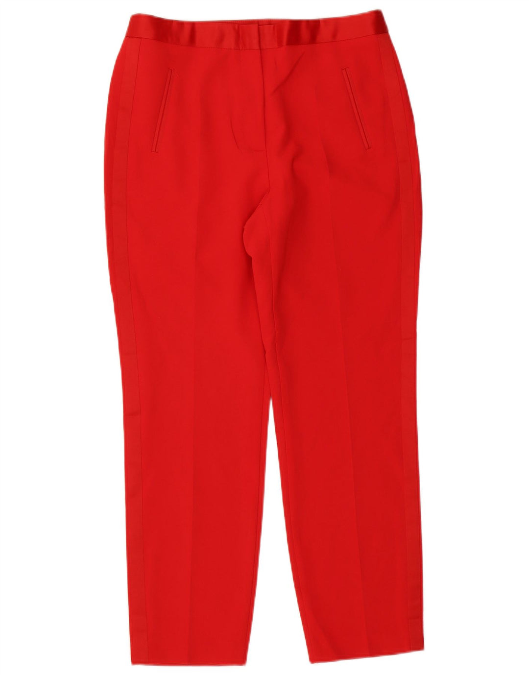 Slim-Anzughose für Damen von Zara, Größe L, W32, L27, Rot