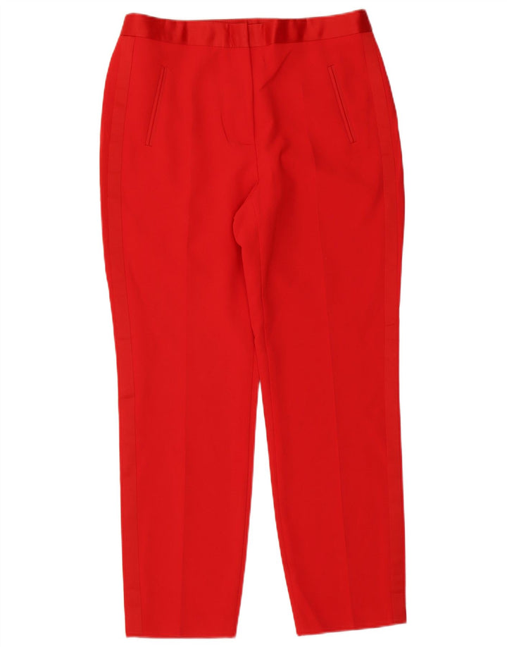 Slim-Anzughose für Damen von Zara, Größe L, W32, L27, Rot