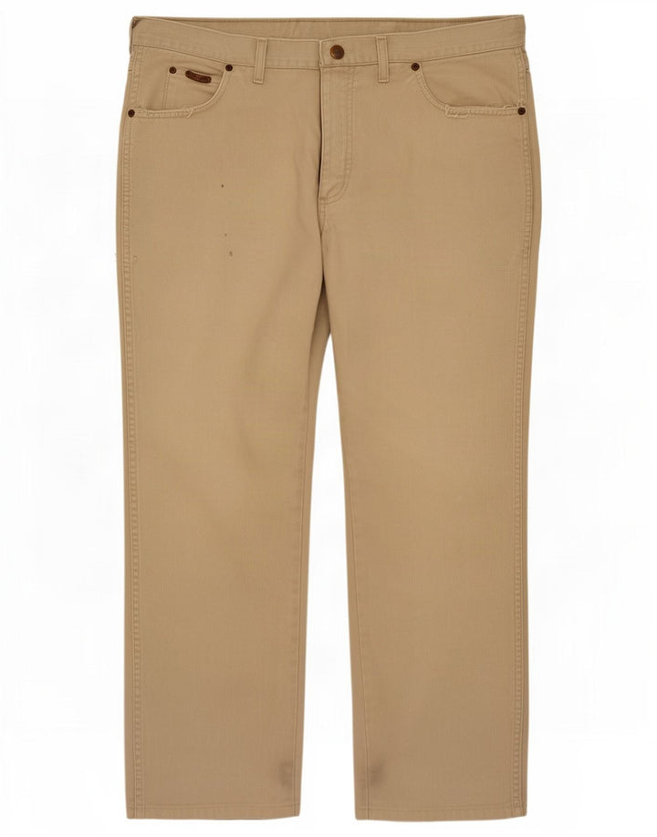 Wrangler Herren Straight Jeans W36 L29 Beige
