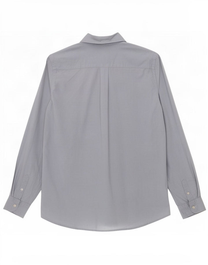 Benetton Herrenhemd Small Blau