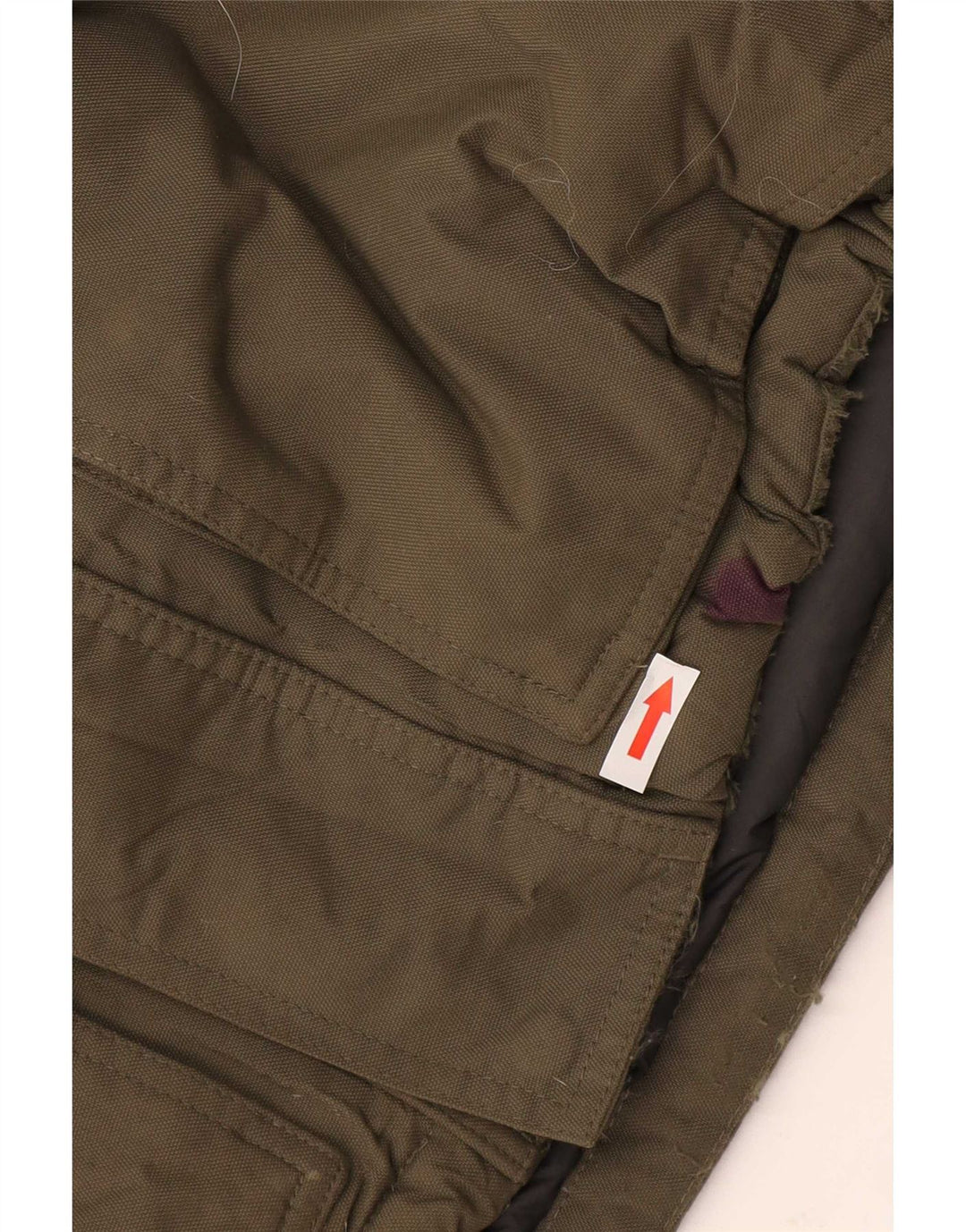 The North Face Herren-Jacke mit Kapuze, gepolstert, UK 38, Medium Khaki, Nylon