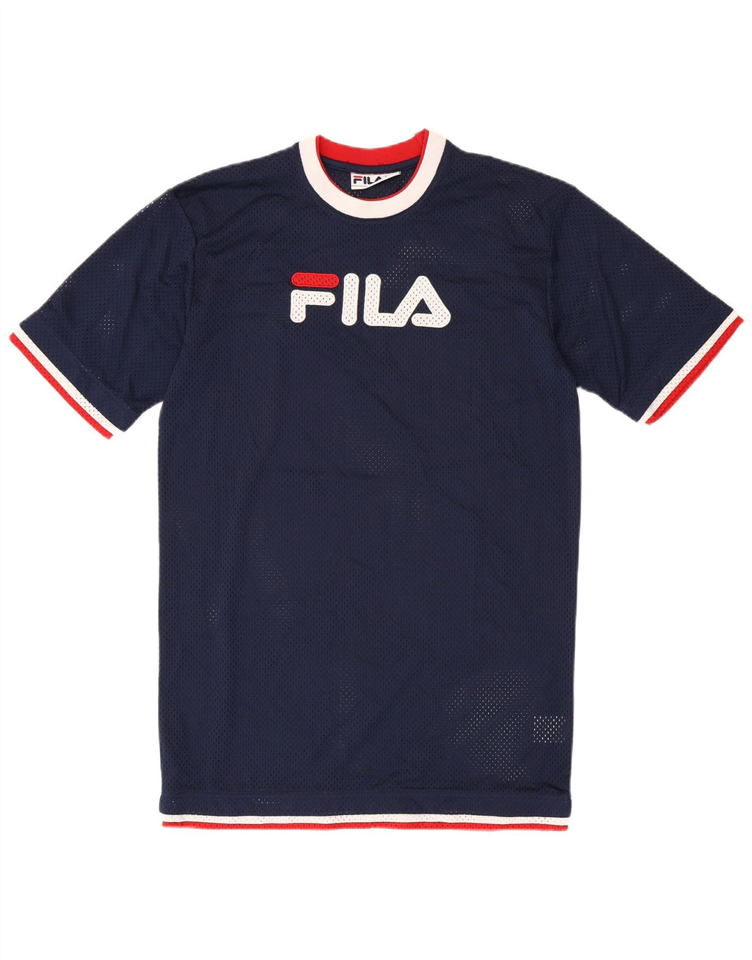 FILA Herren-T-Shirt mit Grafik, Größe S, Marineblau