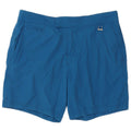 Calvin Klein Herren-Badeshorts aus mittelblauer Baumwolle