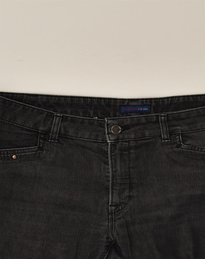 TRUSSARDI Womens Slim Jeans W30 L26 Grey Cotton | Vintage Trussardi | Thrift | Second-Hand Trussardi | Used Clothing | Messina Hembry 