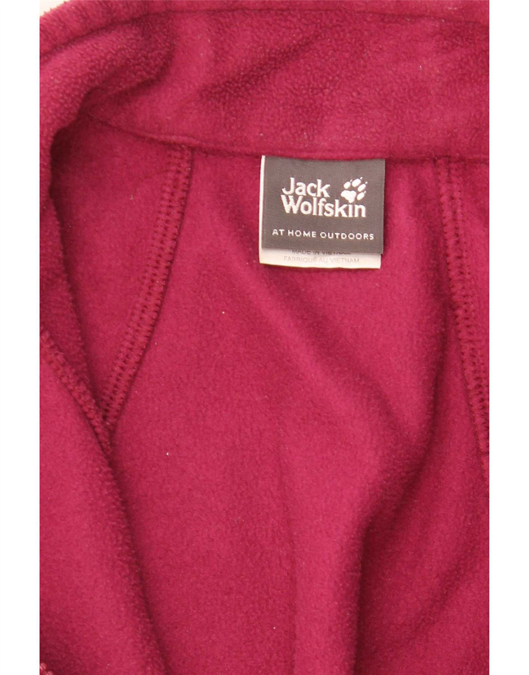 Jack Wolfskin Damen Fleecejacke UK 12/14 Mittelrosa Polyester