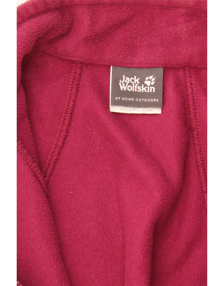 Jack Wolfskin Damen Fleecejacke UK 12/14 Mittelrosa Polyester