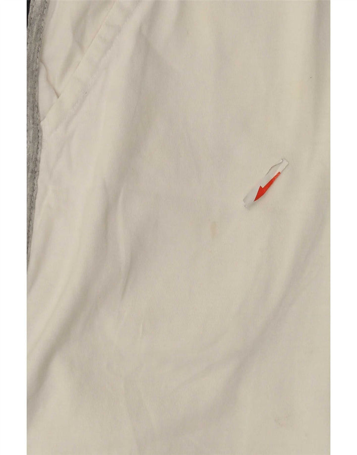 Ellesse Herren Graphic Sport Shorts Mittelweiße Colourblock-Baumwolle