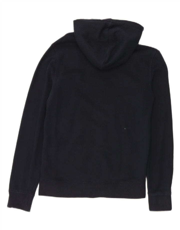 Marks & Spencer Herren-Kapuzenpullover mit Reißverschluss, Größe S, marineblaue Baumwolle