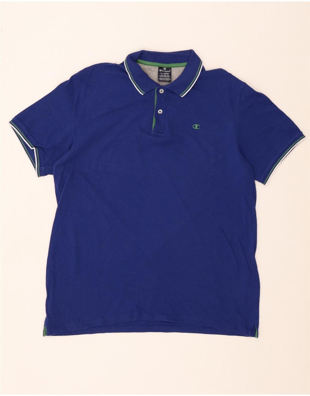 CHAMPION Herren Poloshirt XL Blau