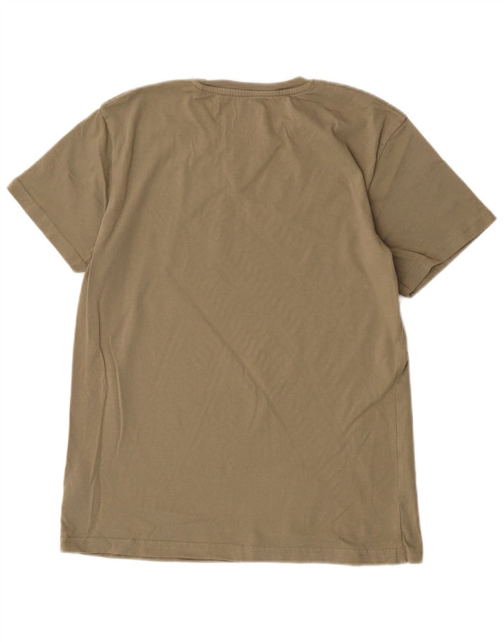 Alpha Industries Herren-T-Shirt mit Grafik, Größe S, Khaki, Baumwolle