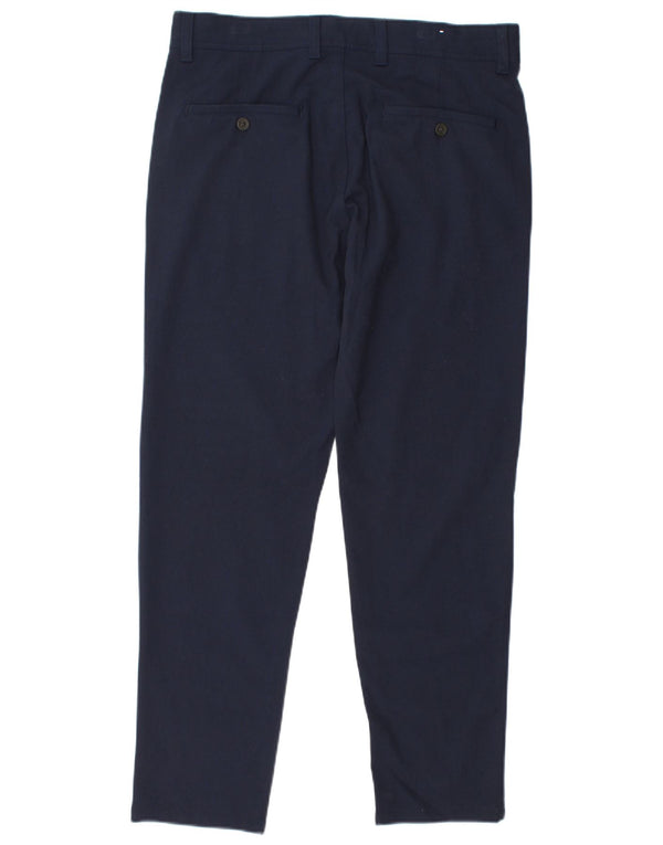 Zara Slim Chino-Hose für Herren, EU 40, M, W31, L29, Marineblau, Polyester