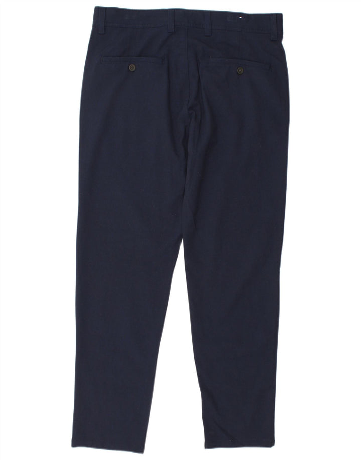 Zara Slim Chino-Hose für Herren, EU 40, M, W31, L29, Marineblau, Polyester