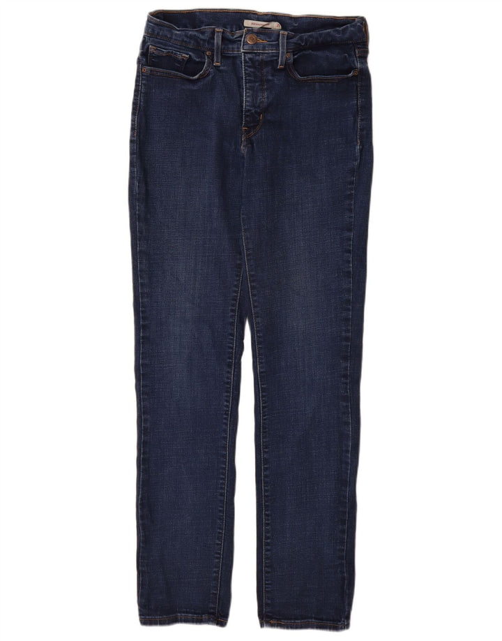 Levi's Damen 312 Shaping Slim Jeans W29 L32 Marineblau Baumwolle