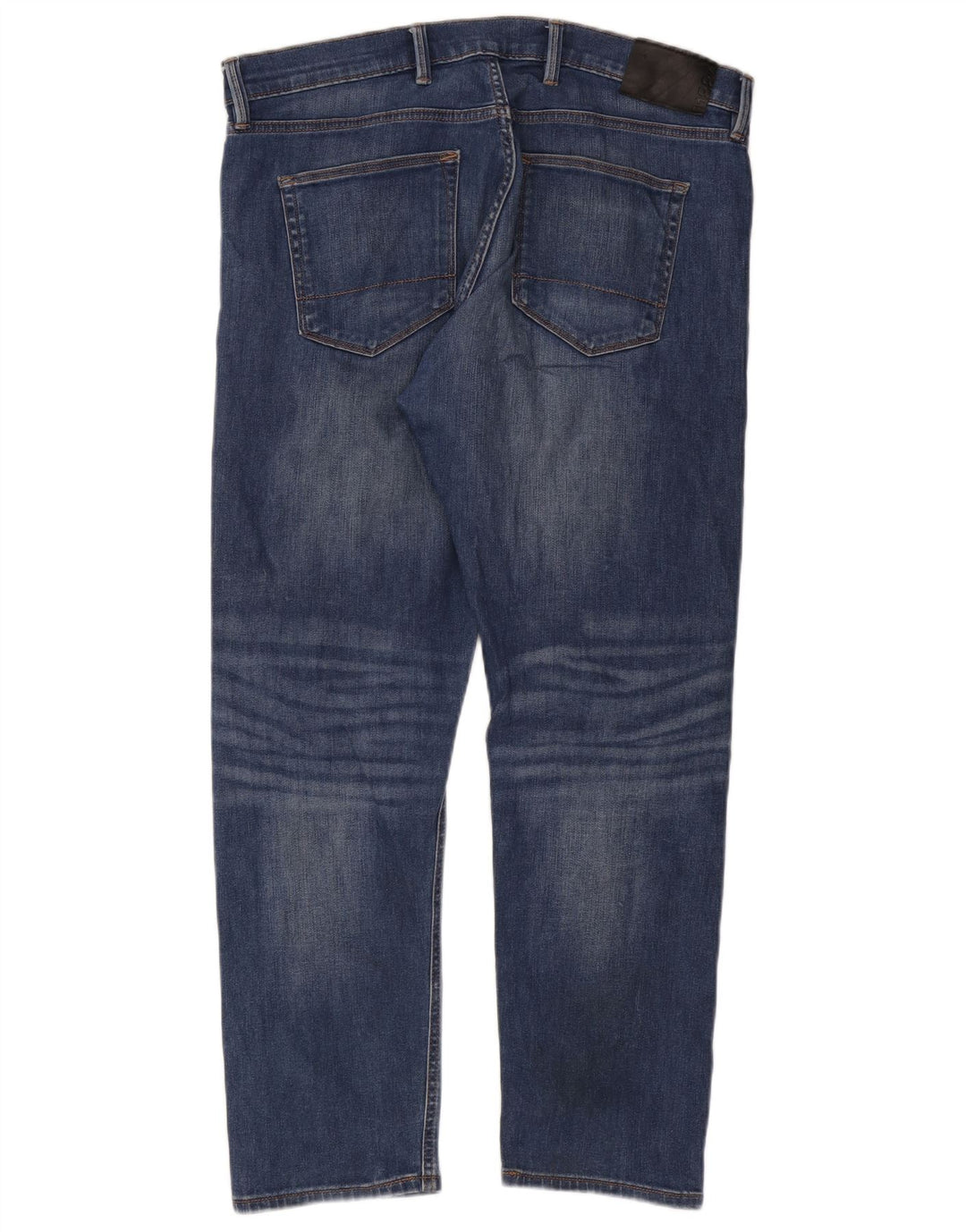 Marks & Spencer Herren Slim Jeans W38 L29 Blaue Baumwolle