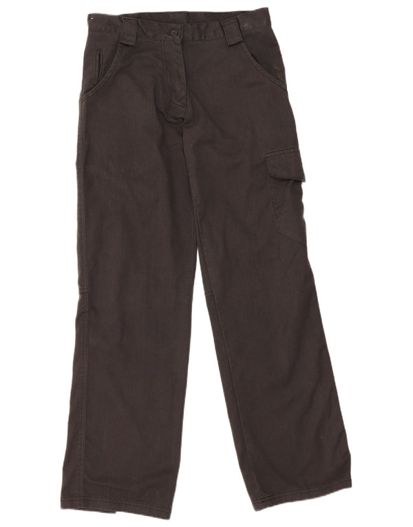 Dickies Damen gerade Cargohose US 10 Medium W28 L31 Grau