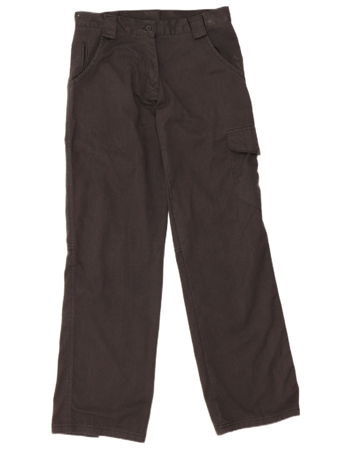 Dickies Damen gerade Cargohose US 10 Medium W28 L31 Grau