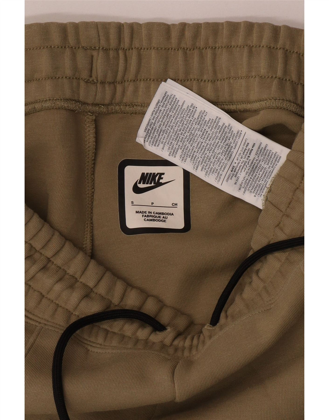 Nike Herren-Trainingshose, Jogginghose, Größe S, grüne Baumwolle