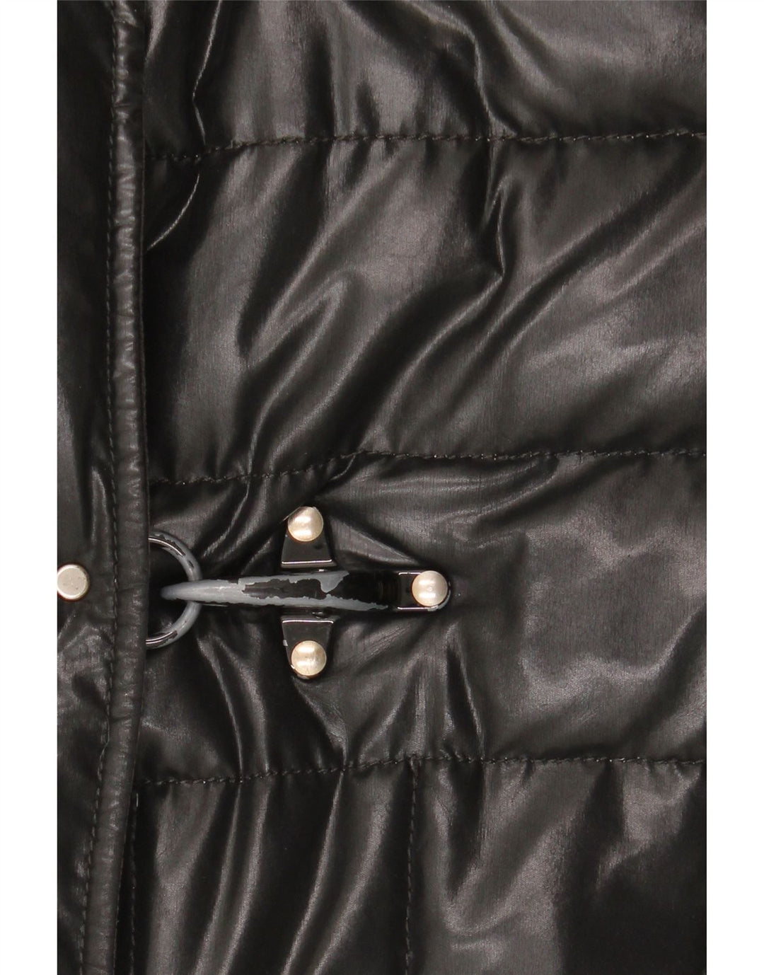 Fay Damen Wattierte Jacke UK 18 XL Schwarz Polyethylen