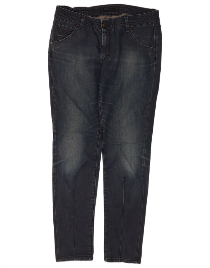 Zara Damen Slim Jeans EU 40 Medium W30 L30 Marineblau