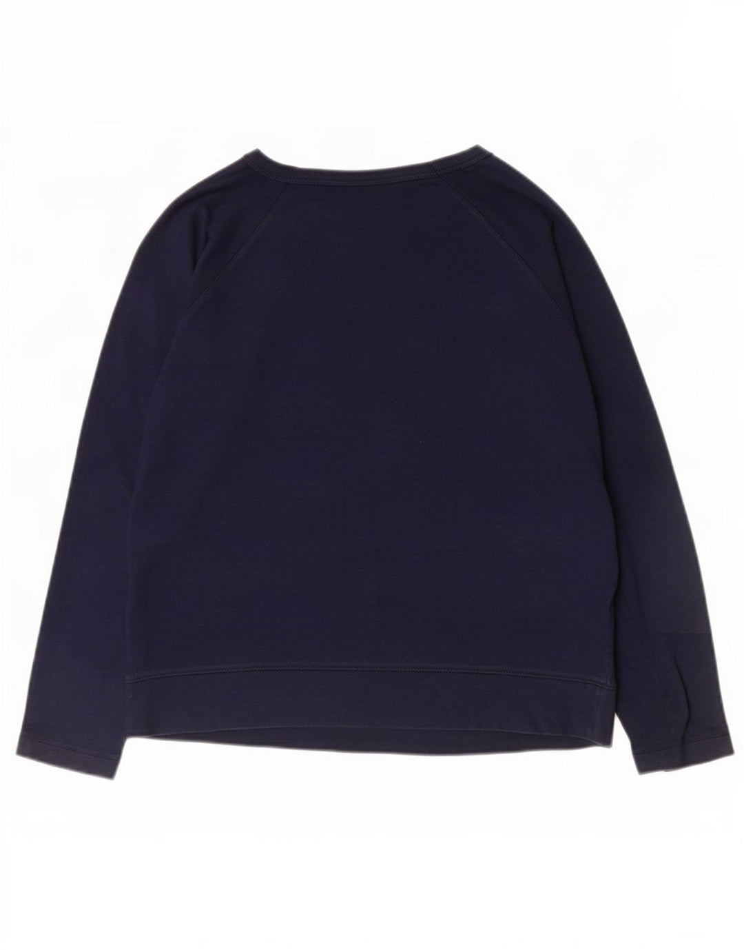 Gap Damen-Sweatshirt-Pullover UK 12, mittelmarineblaue Baumwolle