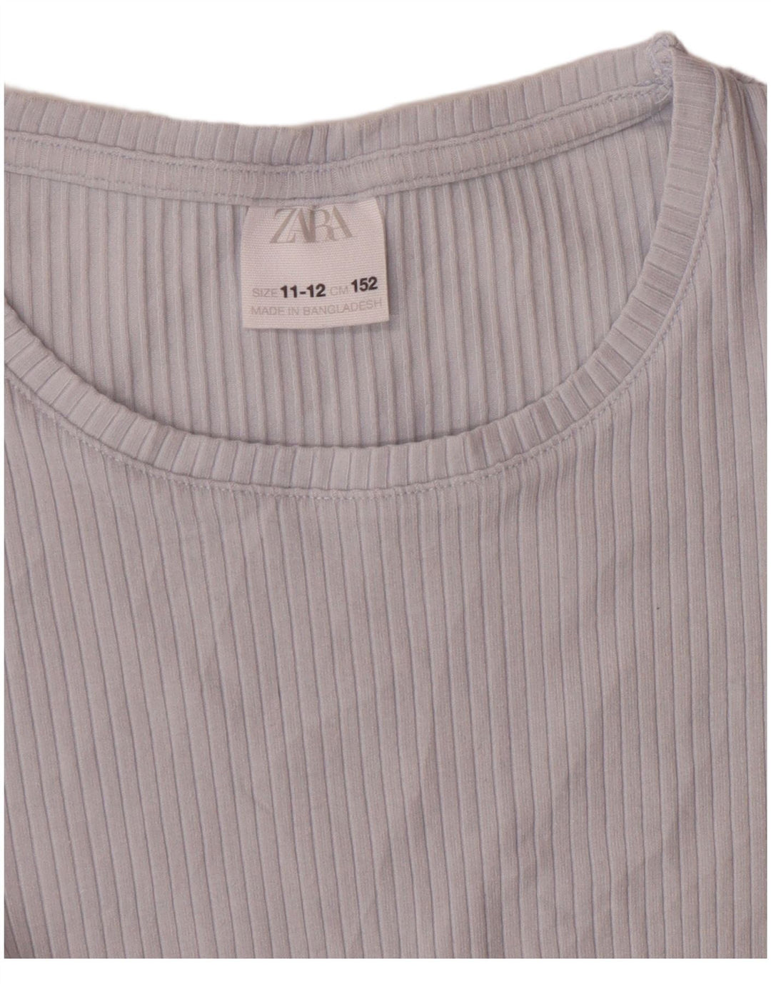 Zara Mädchen T-Shirt Top 11-12 Jahre Blau