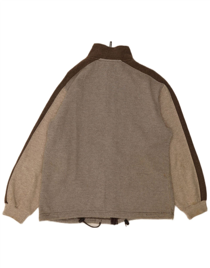 ARENA Herren-Trainingsanzug-Top-Jacke, EU 48, Mittelgrau, Farbblock