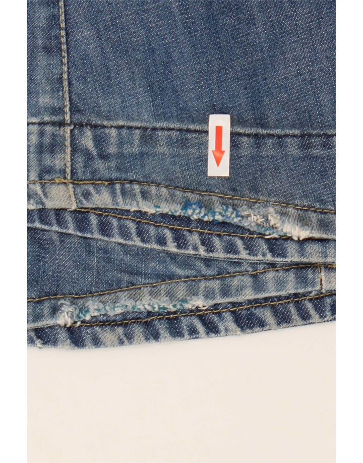 Levi's Herren Engineered Bootcut Jeans W32 L31 Blaue Baumwolle