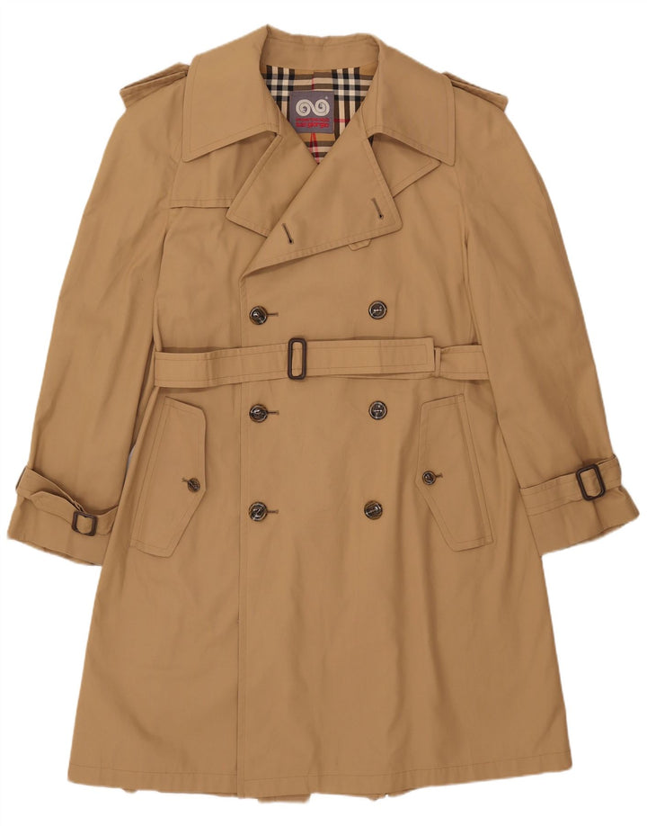 Sangiorgio Herren Trenchcoat IT 54 2XL Beige Polyester